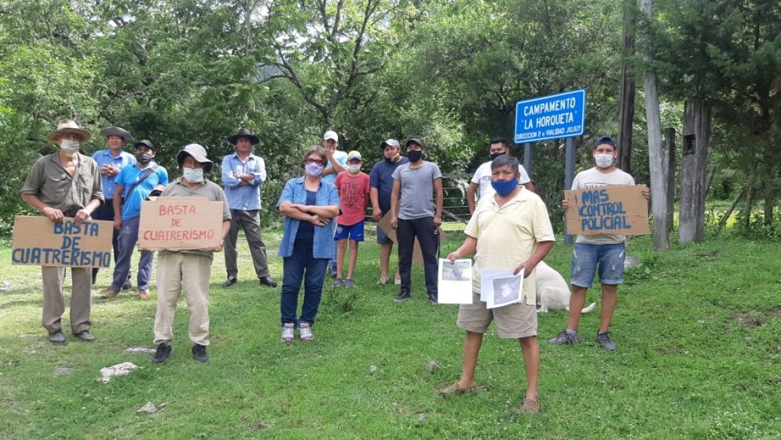 En Yala se manifestaron contra el cuatrerismo: "Matan hasta tres animales por semana"