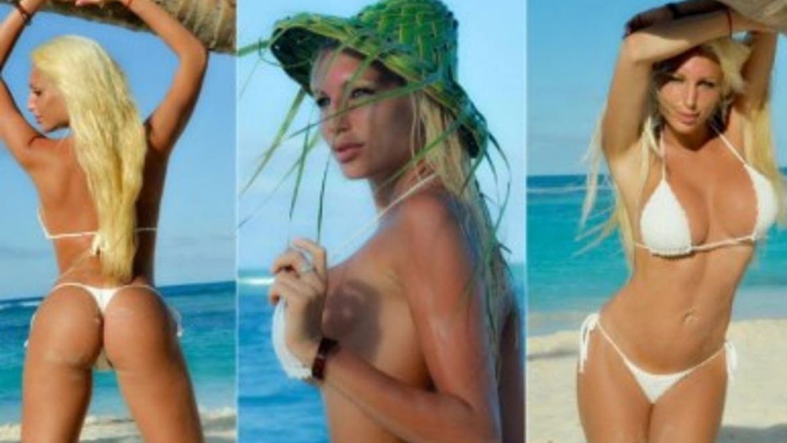 Vicky Xipolitakis fue eliminada de MasterChef: Se sac� una prenda �ntima y la regal� a un jurado