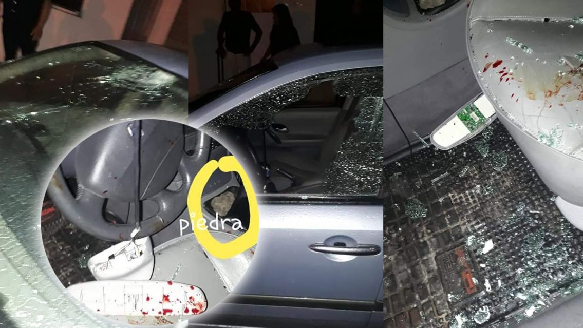 Juje�os cortaron la Ruta 34 y apedreaban autos para robar: hay un herido