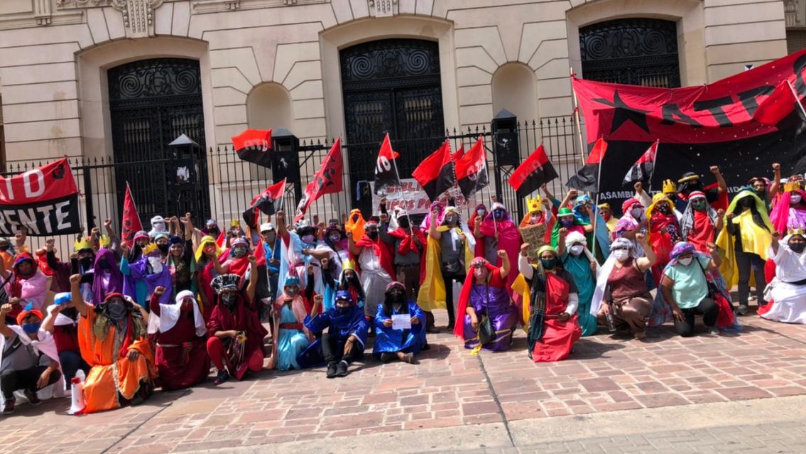 Hasta los Reyes Magos protestaron en Jujuy: piden trabajo y dignidad