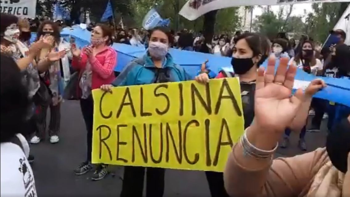 Enorme movilización docente en Jujuy: exigen condiciones dignas