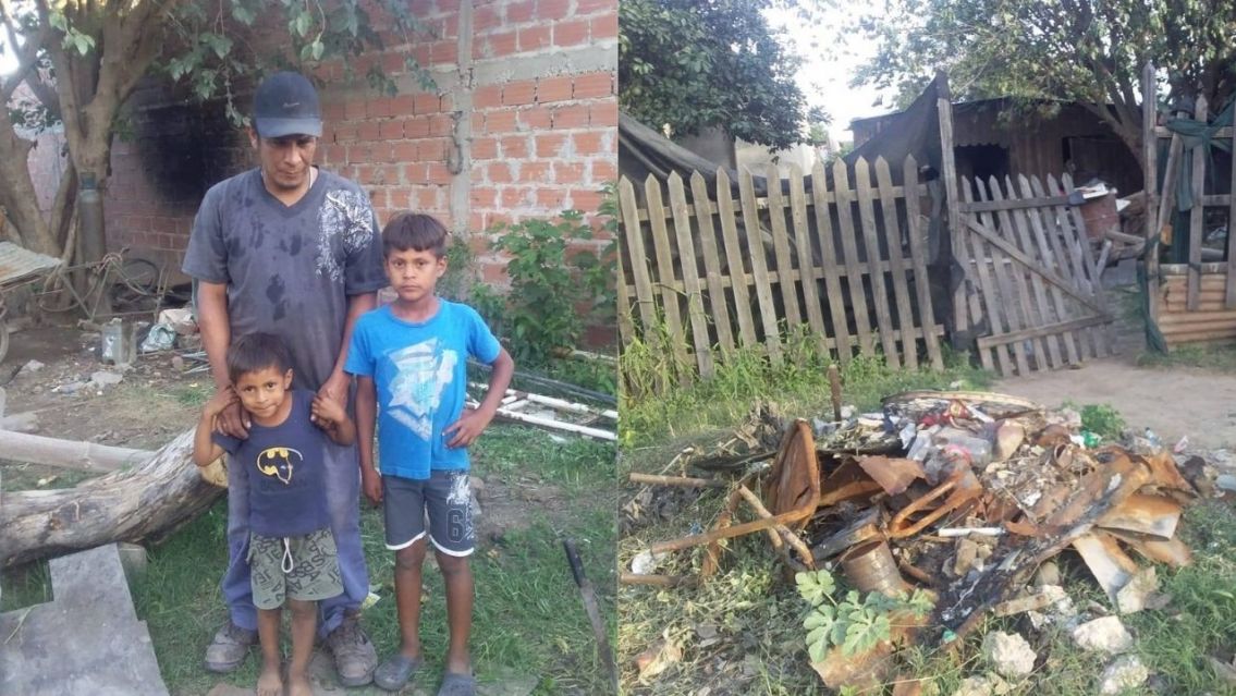 Tiene 6 hijos a su cargo y necesita trabajo: su mujer es adicta y los abandonó