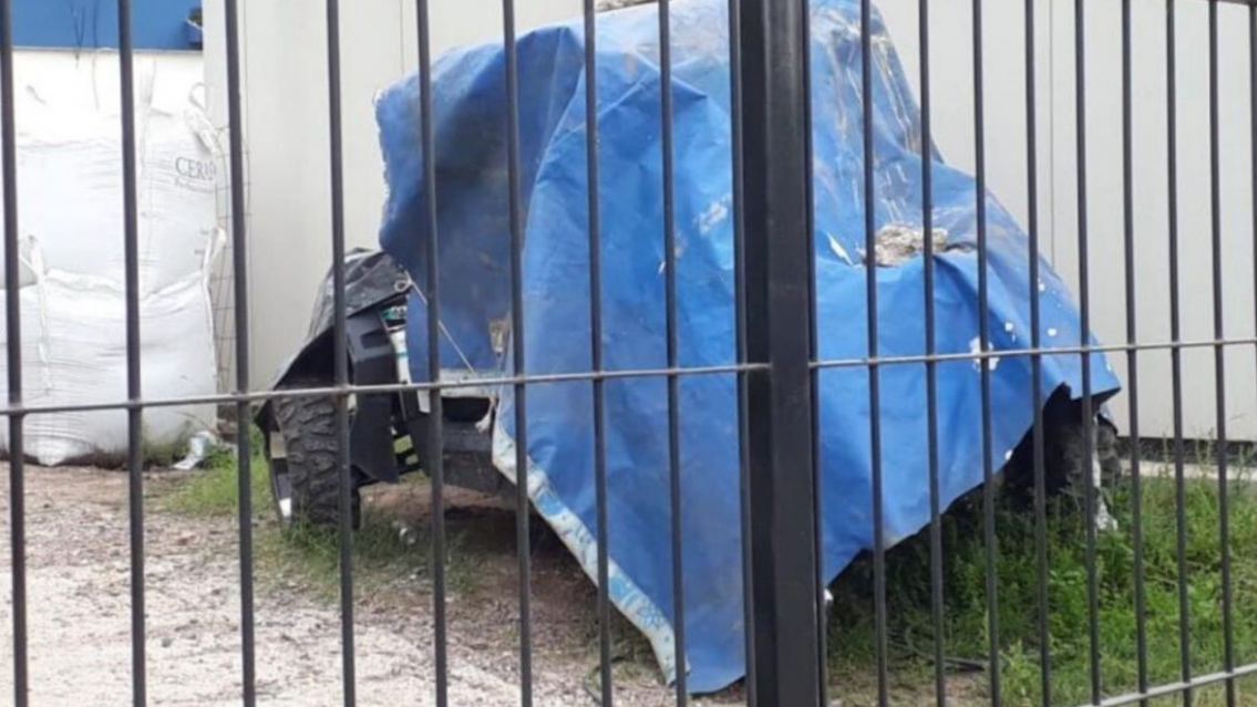 Muri� un nene en un tr�gico accidente: se le dio vuelta su cuatriciclo