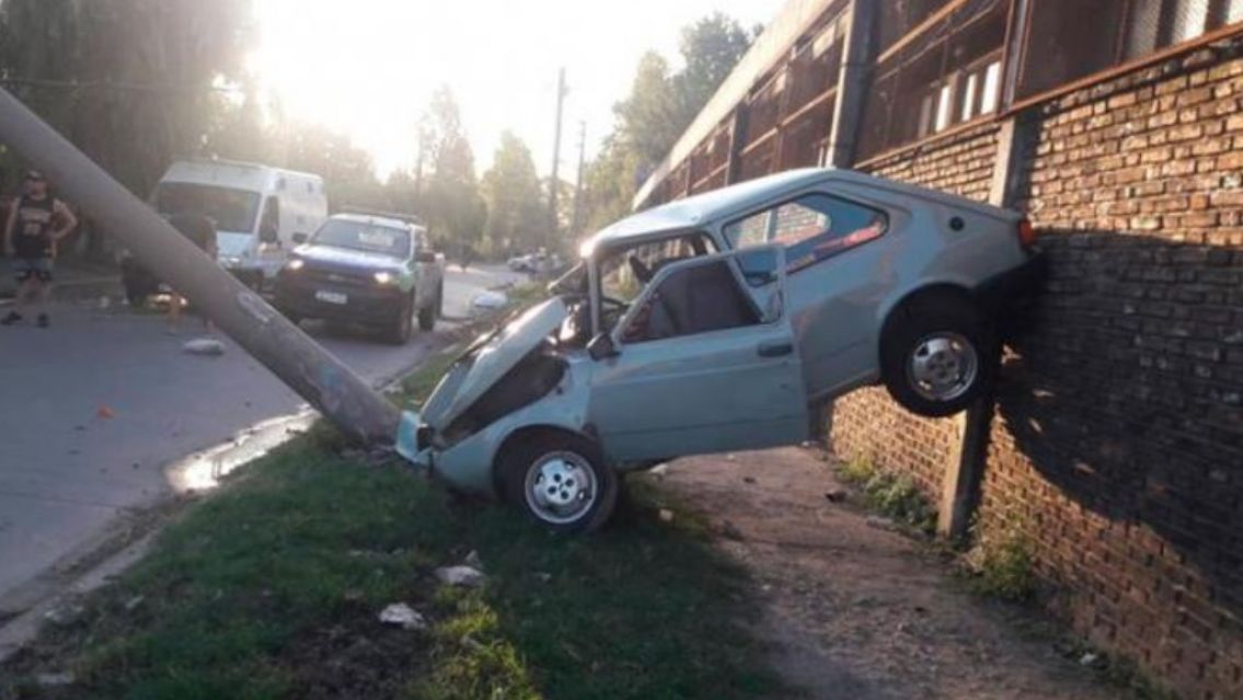 Menor le rob� el auto a sus padres, choc� y mat� a una persona