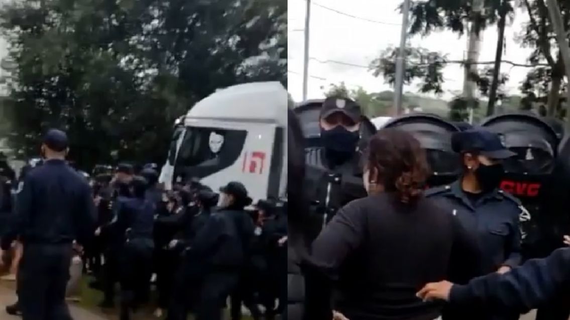 [VIDEO] Juje�os denuncian represi�n y abuso policial en Campo Verde
