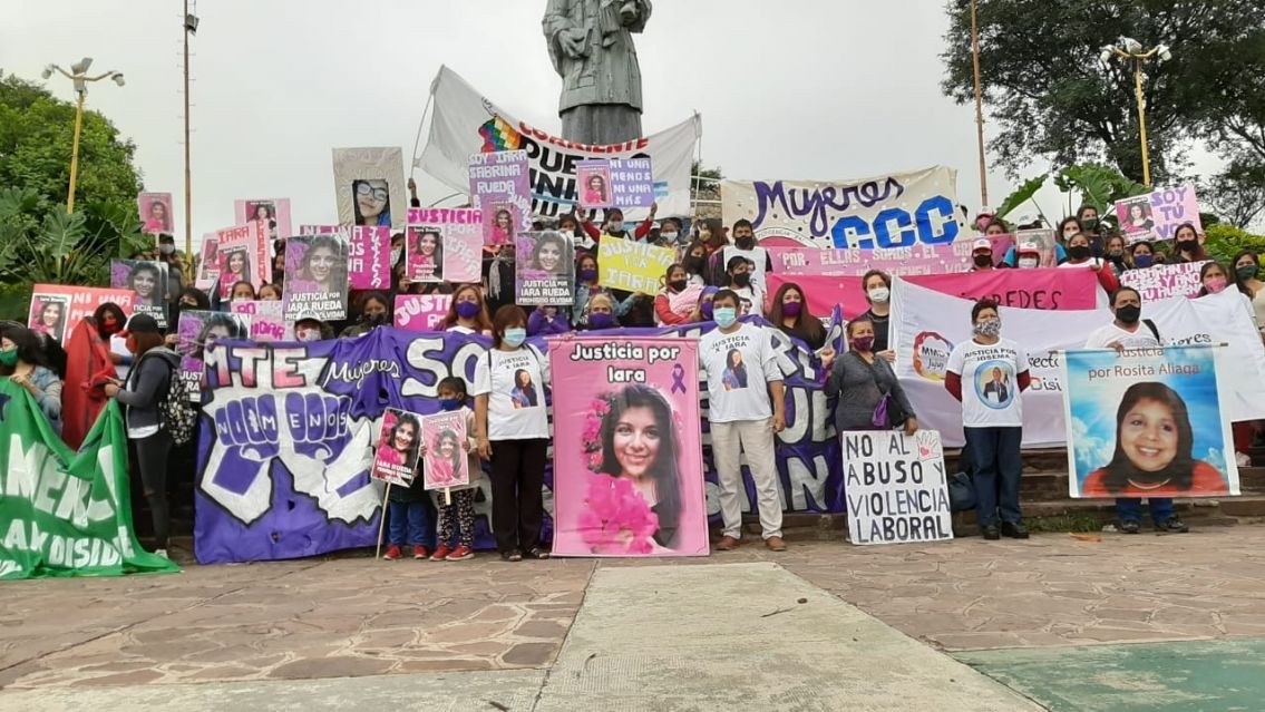 Jornada gris y de tristeza: el pueblo jujeño clama justicia para Iara Rueda
