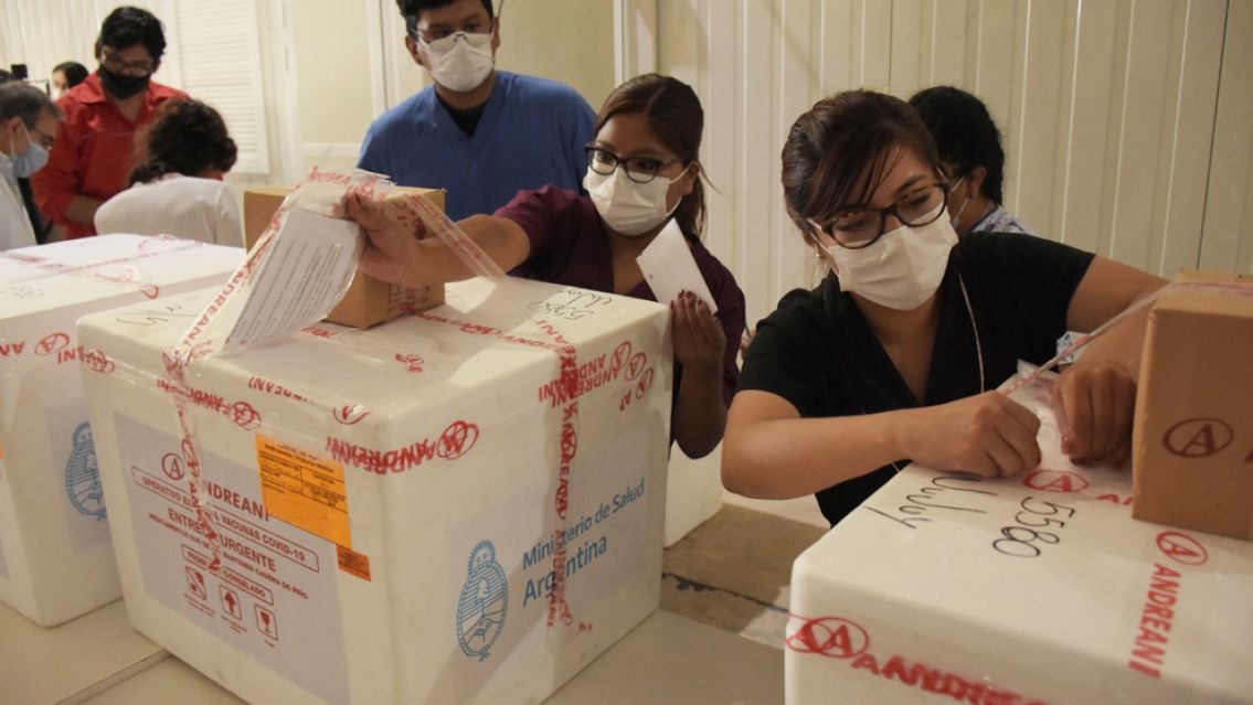 Jujuy recibir� un nuevo lote con 6 mil vacunas Sputnik V