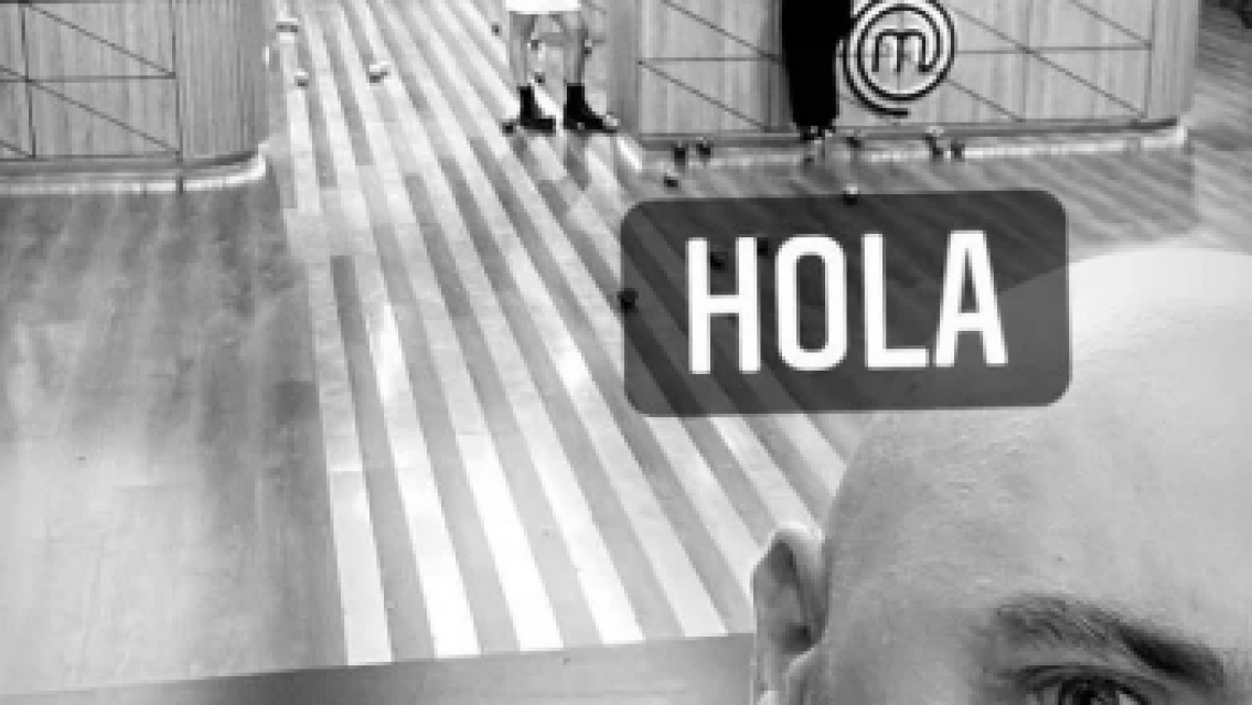 Por esta foto, casi despiden a Martitegui de Masterchef Celebrity