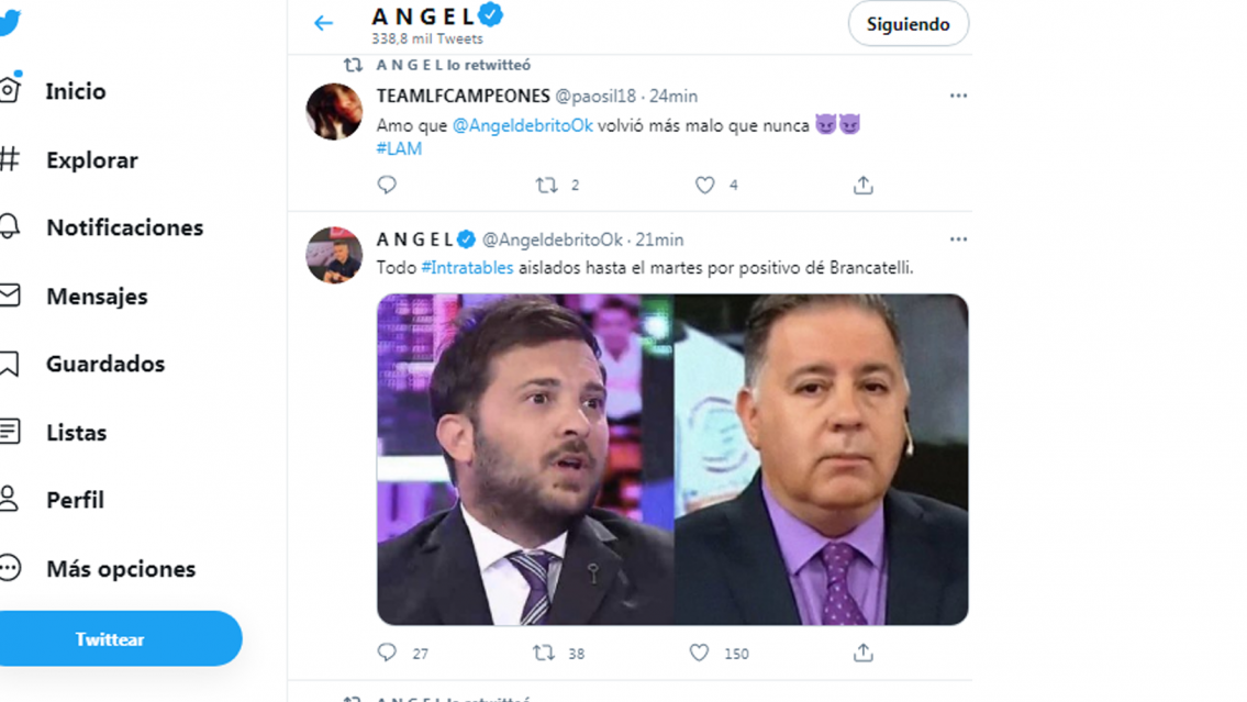 Un programa de tv tiene a  todos sus integrantes aislados por Covid
