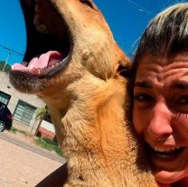 El emotivo reencuentro de una joven con su perro perdido después de buscarlo 100 días