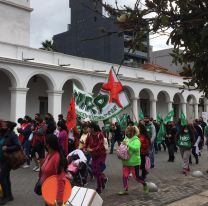 Marcha por el salario mínimo y el registro de merenderos en Jujuy