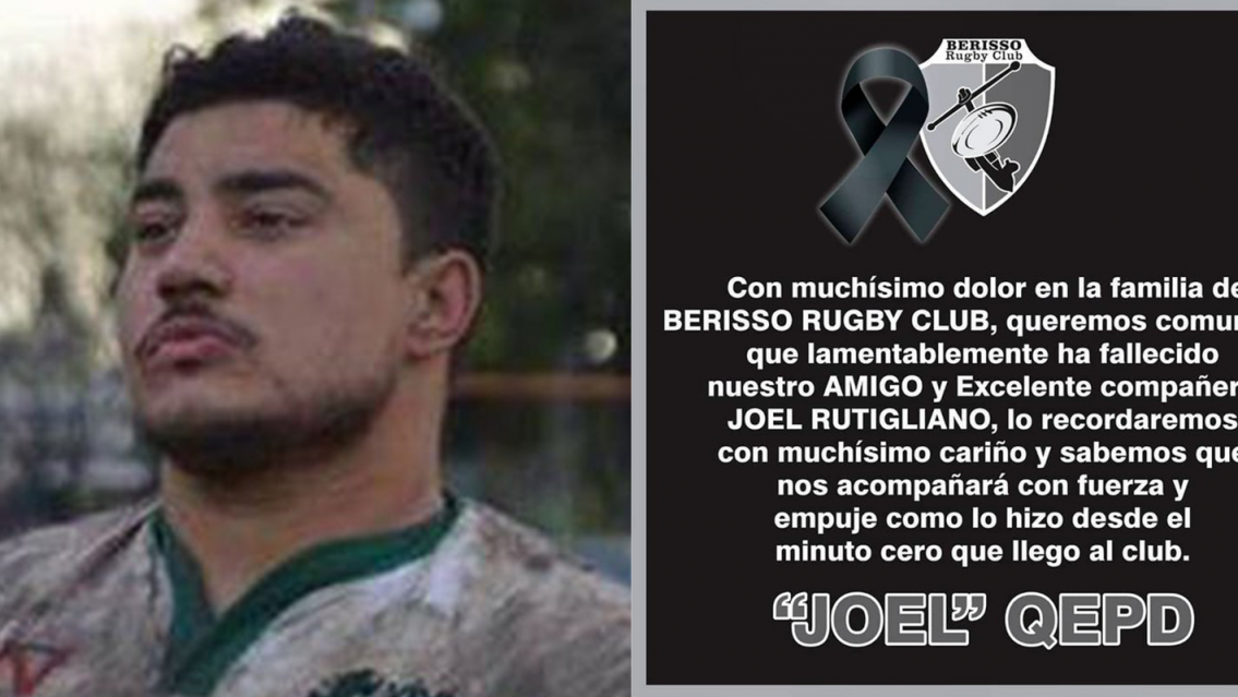 Gran dolor en el mundo del rugby, murió un joven de 35 años. Tenía Covid.