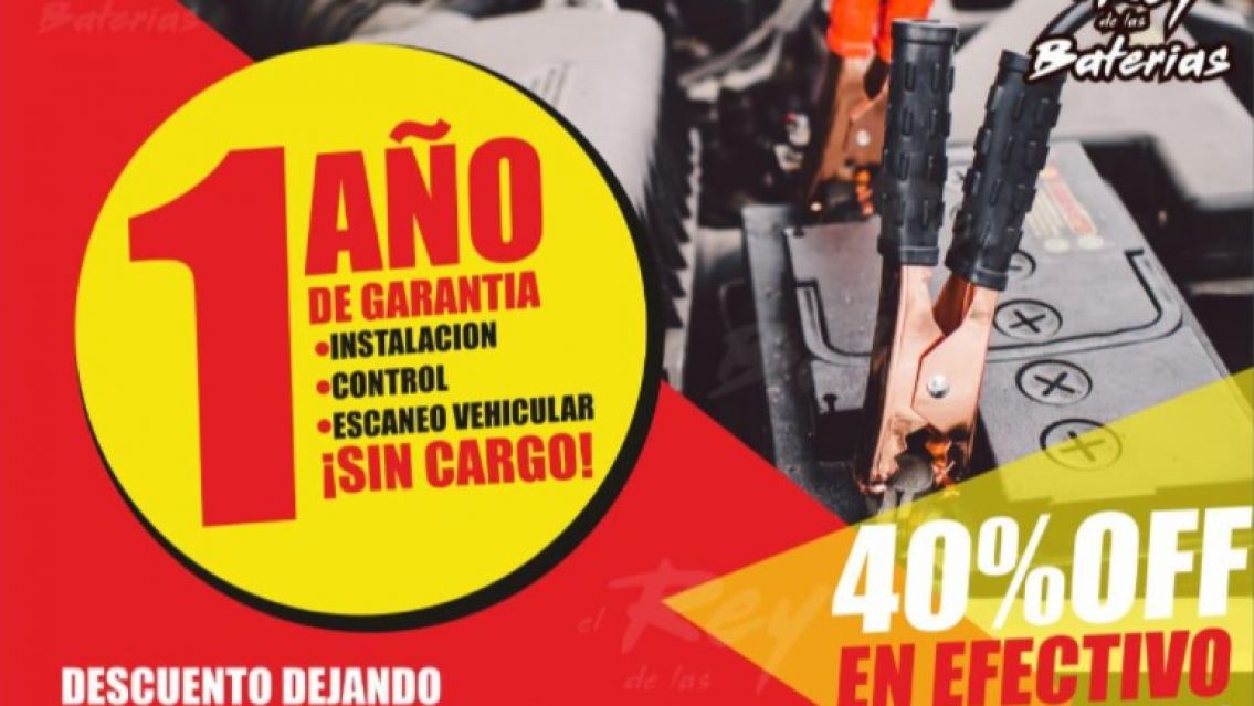 1 año de garantía y 40% de descuento en efectivo: el mejor lugar de Jujuy para comprar baterías