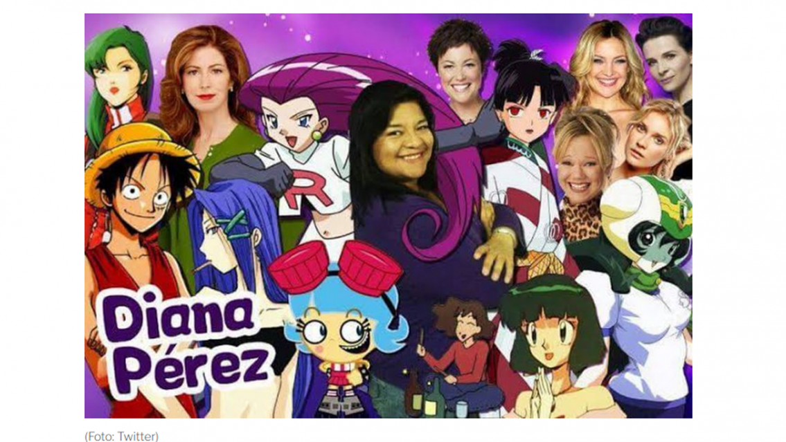Murió la voz de todos estos personajes animados. Diana Pérez tenía 51 años