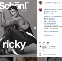 Ricky Martin se puso tacos y pos&oacute; as&iacute; para una prestigiosa revista