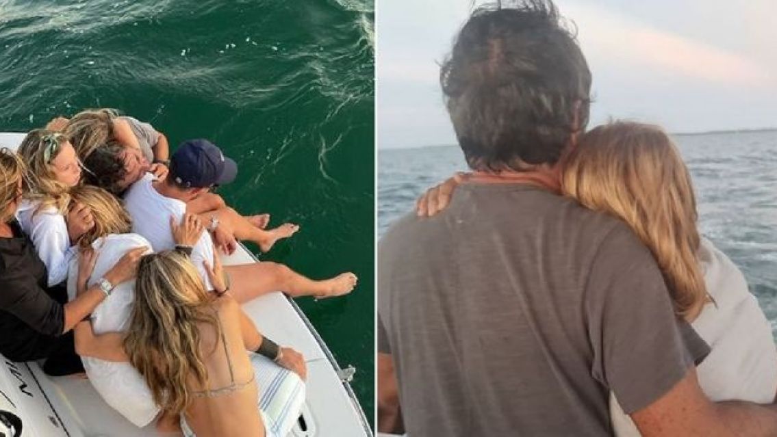 La familia Sarkany arrojó las cenizas de Sofía al mar. Las fotos son muy conmovedoras