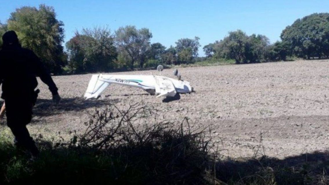 Terrible accidente a�reo en Jujuy: avioneta se estrell� y as� quedaron los ocupantes