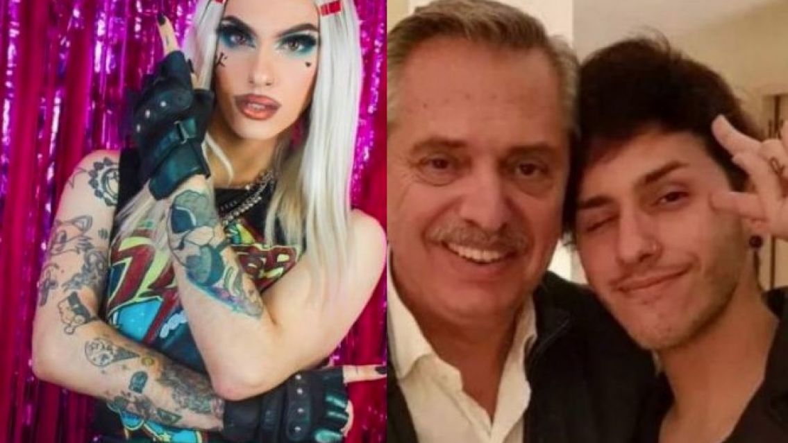 Dyhzy, el hijo del presidente, subió una foto en tanga con lencería nueva