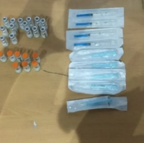 Con las manos en la masa: robó vacunas, intentó venderlas y lo atraparon justo a tiempo