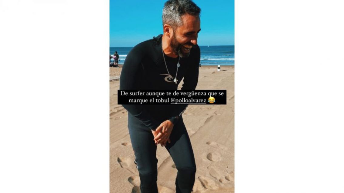 Mostró el "bulto" de su marido el Pollo Álvarez y se viralizó en la red