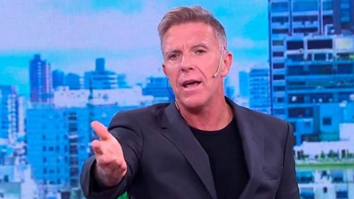 Fantino otra vez re caliente al aire y en vivo. "Me caliento y digo las cosas"