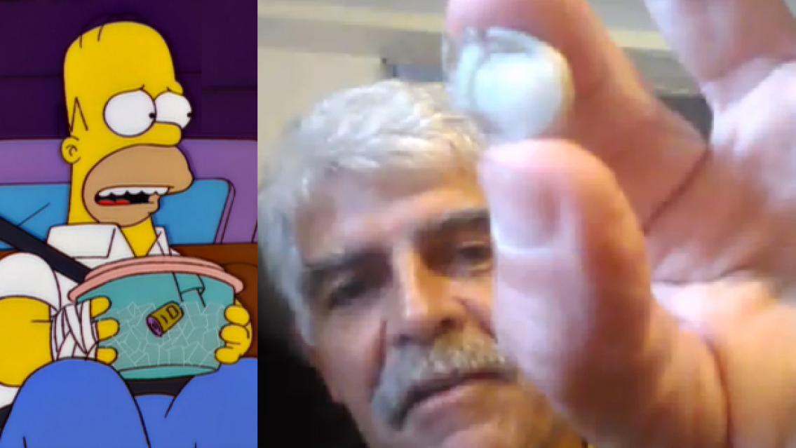 Los Simpsons lo hicieron otra vez... Desopilante caso