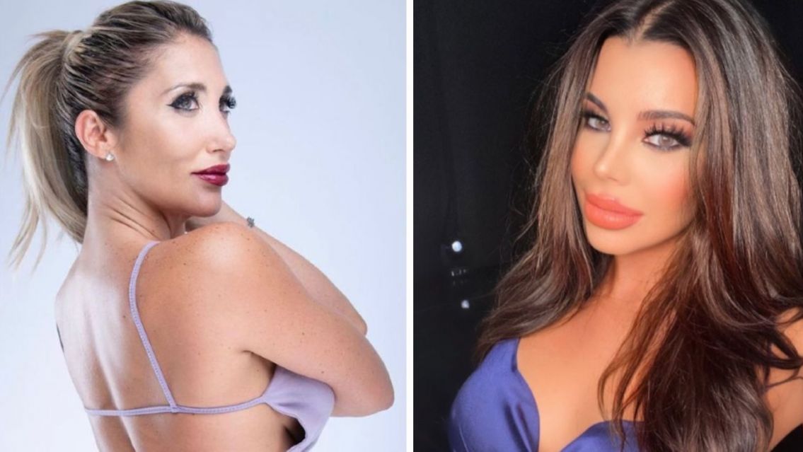 Coqueteo lésbico y muy hot entre Charlotte Caniggia y Ayelén Paleo