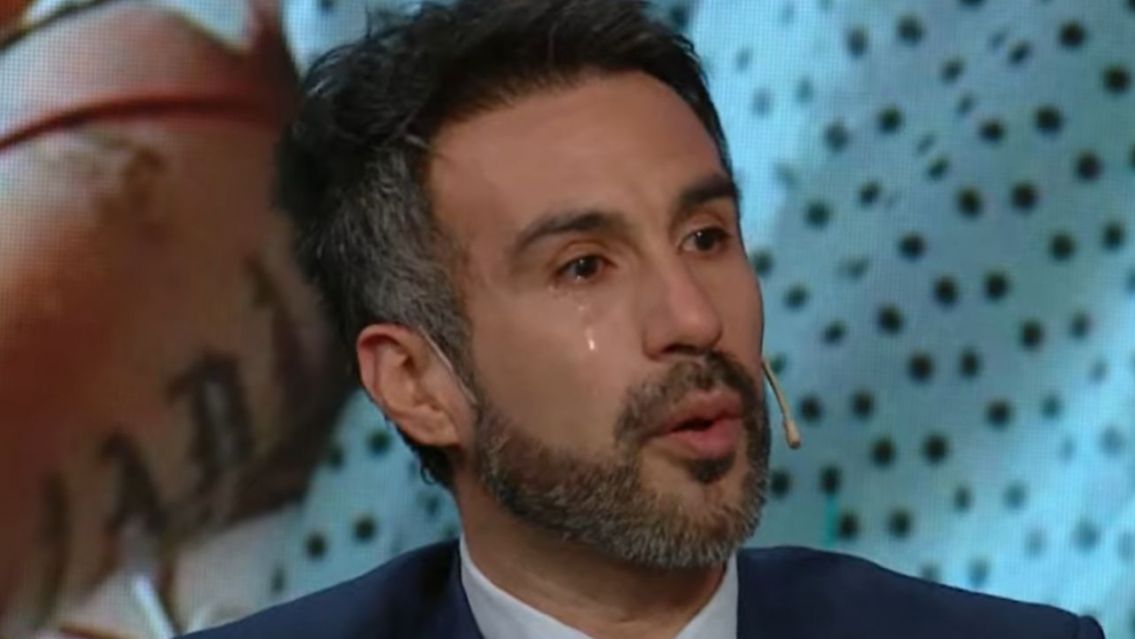 Luque se comparó con Maradona y lloró en cámara. "Ni el ni yo tenemos paz"