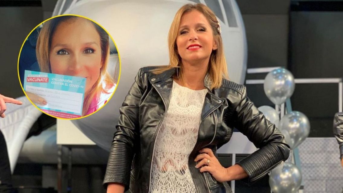 "Llevé mi historia clínica pero no me la pidieron". Fernanda Vives se vacunó. Asegura que sin acomodo
