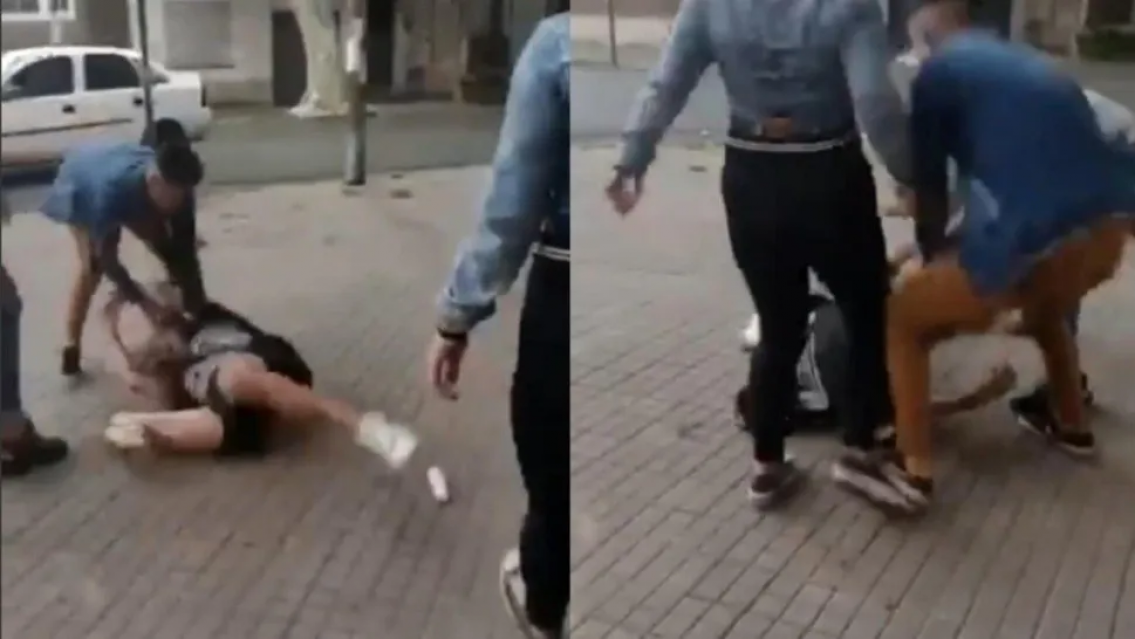 Discriminaci�n al palo, as� atacaron a una chica trans en plena calle