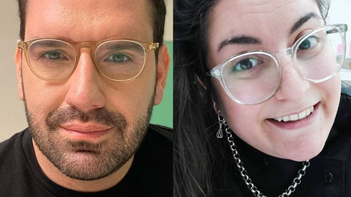 Se comparó con ella, sentida despedida de Damián Betular a "Agus" de Bake Off