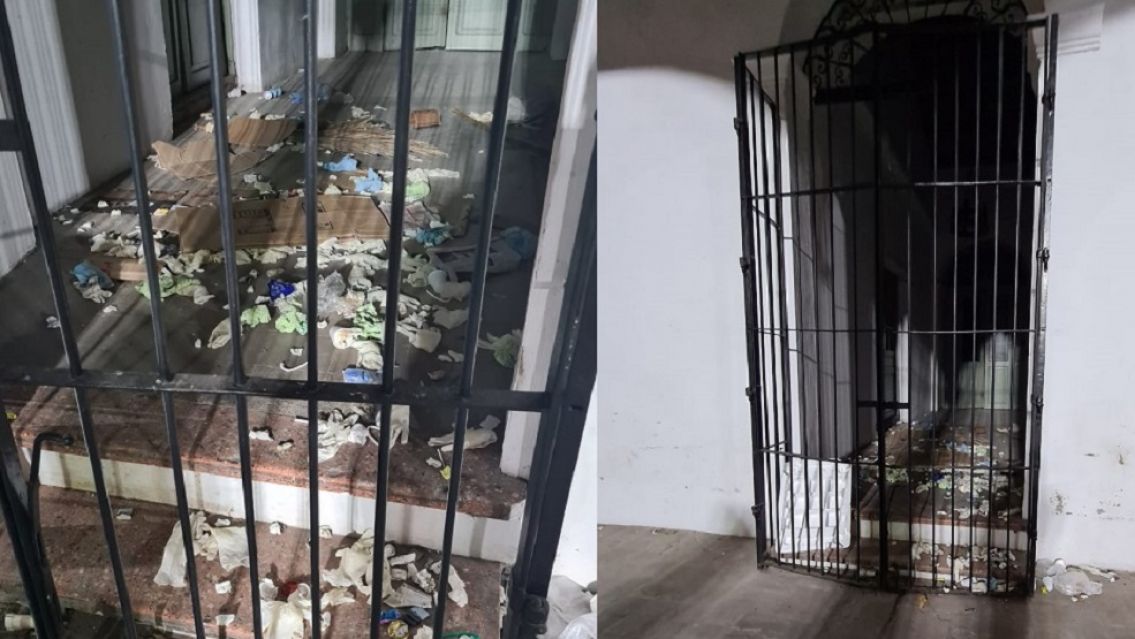 Fellner denunció el estado de abandono del histórico Cabildo de Jujuy