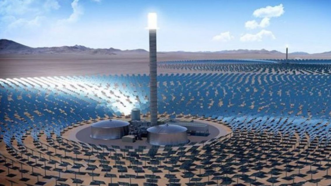 Una torre de 150 metros con 4.000 espejos para una central termosolar en Jujuy