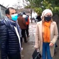 Guti&eacute;rrez fue a votar y lo increparon por las filas en medio del fr&iacute;o: "Son unos payasos"&nbsp;