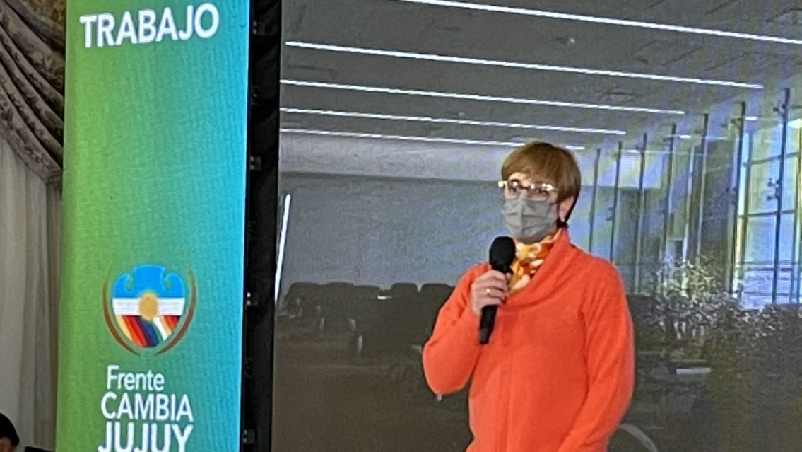 Gabriela Burgos: "Hay una tendencia altamente favorable para el Frente Cambia Jujuy"