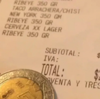 Muy ratas, gastaron miles de pesos y dejaron dos monedas de propina. El mozo los escrachó
