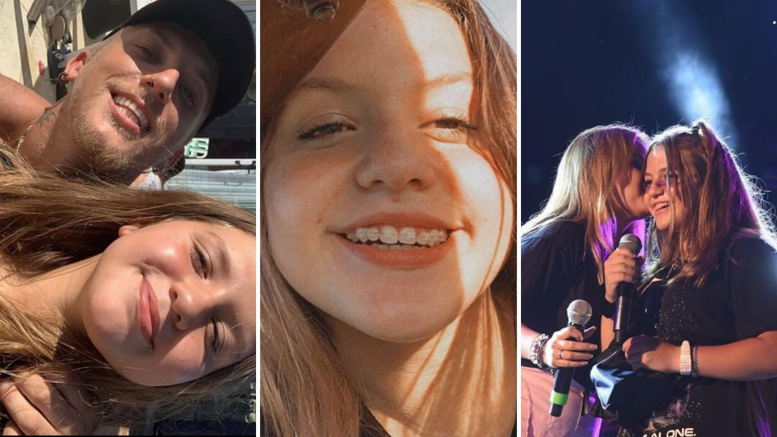 Rompi� el silencio por primera vez Sol, la hija de El Polaco y Karina La Princesita