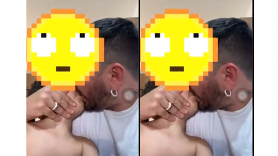 Apareció un video de Maradona besando a un niño y crece el repudio en las redes