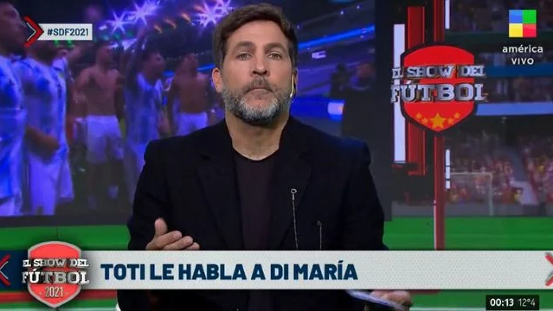 Lo que dijo Toti Pasman después de su video viral contra Ángel Di María