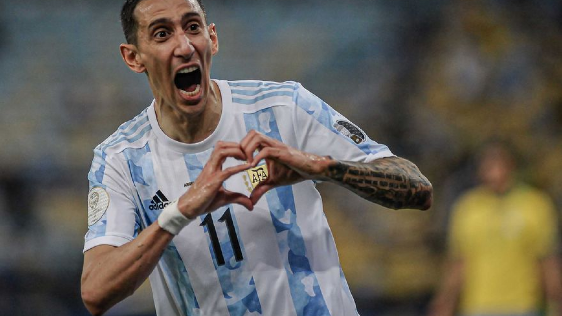 �Es enorme! El tatuaje de Angelito Di Mar�a para celebrar la Copa Am�rica