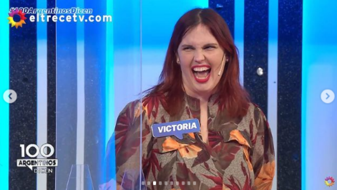 Vicky, la juje�a que fue a 100 Argentinos dicen y "sali� del cl�set en pleno programa"