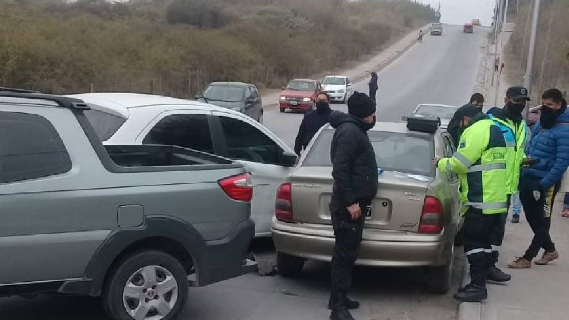 Triple choque en Alto Comedero: Jujeño manejaba muy machado y en contramano