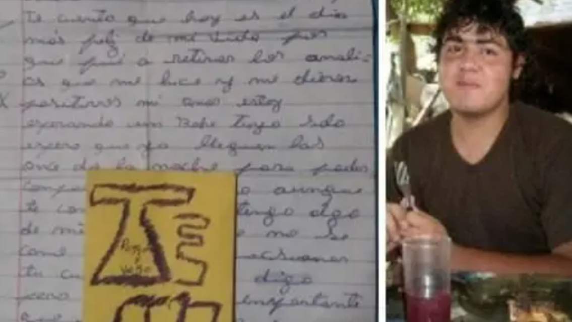 Una chica encontr� una vieja carta para su hermano fallecido y se enter� de que el joven hab�a tenido un hijo