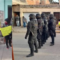 Conflicto entre ambulantes y comerciantes: Fuerte presencia policial en Perico 