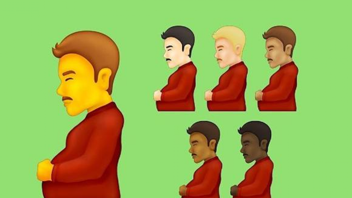 Hombres embarazados: hay polémica por los nuevos emojis de WhatsApp