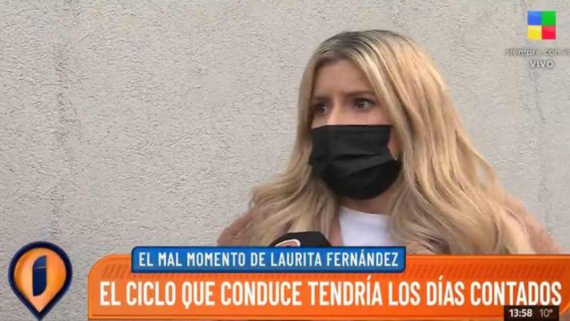 "Es dif�cil el horario", levantan el programa de Laurita Fern�ndez en Canal 13