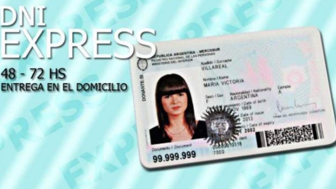 DNI Express: habilitaron nuevamente la posibilidad de tramitar el documento de manera urgente