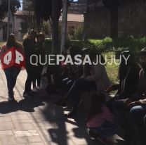 Manteros de Perico se manifiestan en San Salvador: "El intendente de allá no nos escucha"