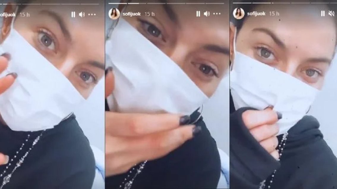 "Hijos de mil p..." se calent� Sof�a Jujuy Jim�nez. Nunca se la hab�a visto tan enojada