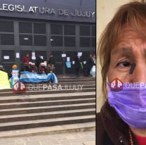Antivacunas se manifiestan en la Legislatura: rechazan la obligatoriedad